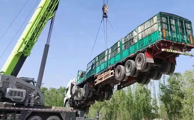 东昌府区道路脱困救援案例